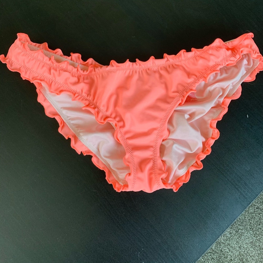 Victoria’s Secret Ruffle Cheeky Bikini